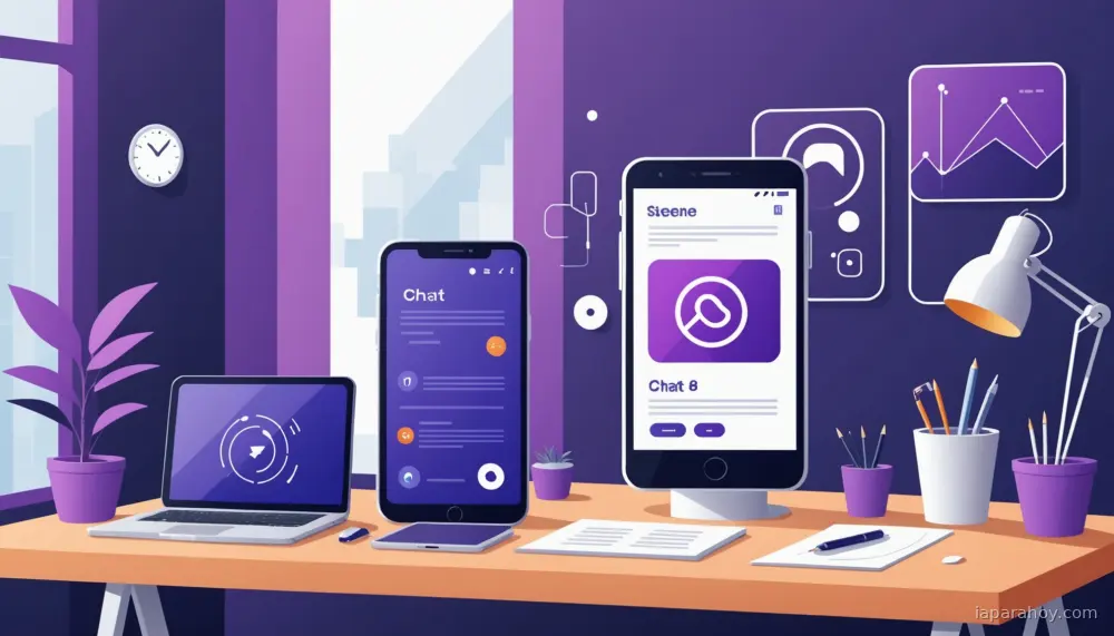 Ilustración generada con IA sobre: Telefónica ofrece ChatGPT Plus gratis seis meses a clientes de Movistar