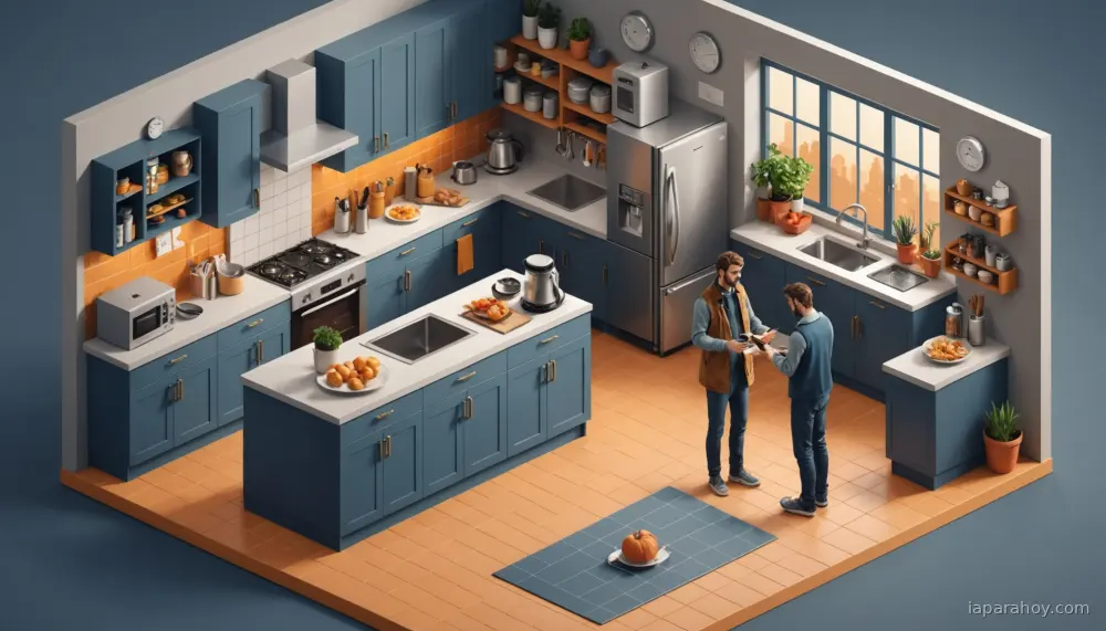 Ilustración generada con IA sobre: Amazon despliega Alexa Plus en España con mejoras en inteligencia artificial y nuevos Echo