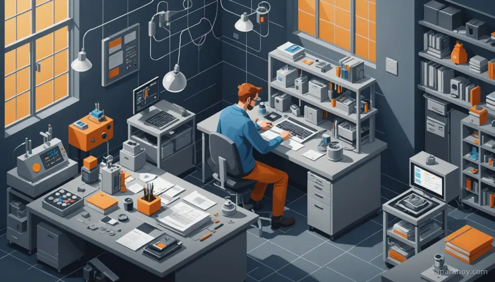 Ilustración generada con IA sobre: Google Research evalúa capacidad de LLMs para responder preguntas de investigación en física