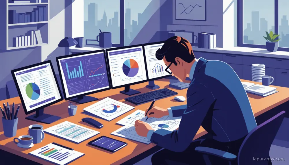 Ilustración generada con IA sobre: Google Research enseña a LLMs a razonar como modelos bayesianos