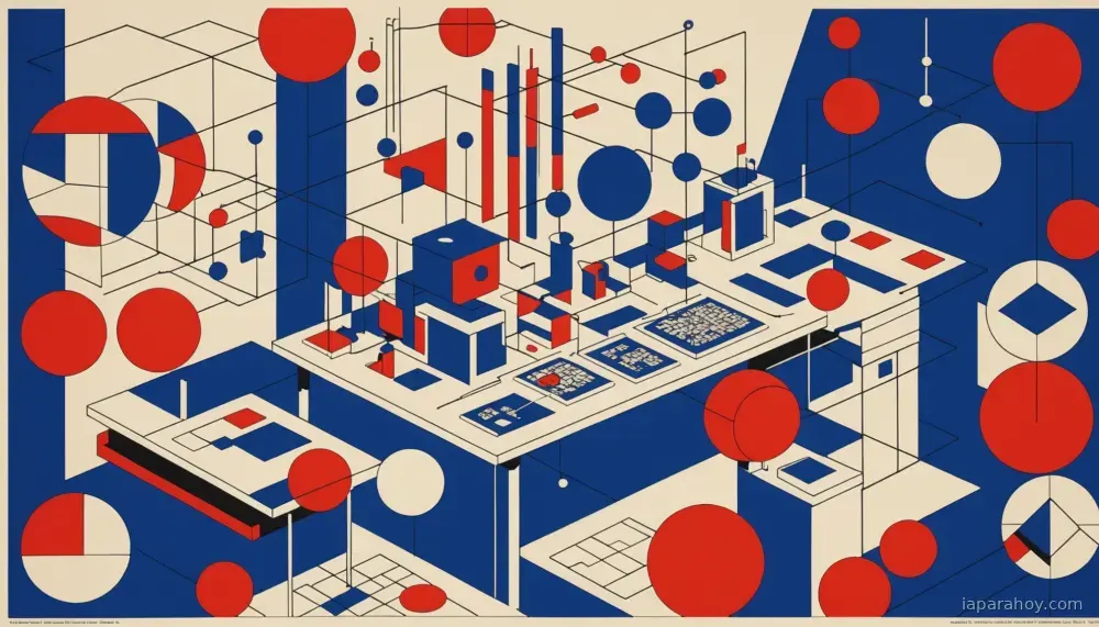 Ilustración generada con IA sobre: Microsoft presenta MindTopo, benchmark de razonamiento topológico para modelos multimodales