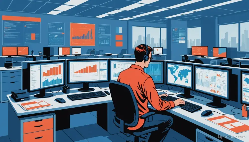 Ilustración generada con IA sobre: Microsoft desarrolla Project Perception para detectar fallos en Windows con IA
