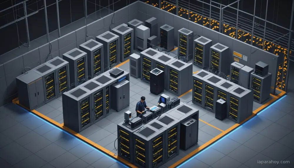 Ilustración generada con IA sobre: NVIDIA Nemotron 3 Nano disponible en AWS Bedrock como modelo sin servidor