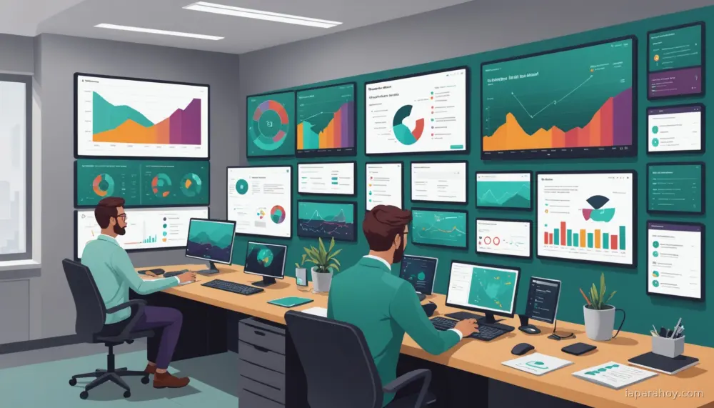 Ilustración generada con IA sobre: AWS publica solución para incrustar agentes de chat Quick Suite en aplicaciones empresariales