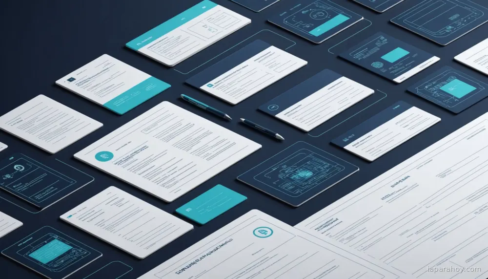 Ilustración generada con IA sobre: Ricoh automatiza clasificación de documentos sanitarios con IA generativa en AWS