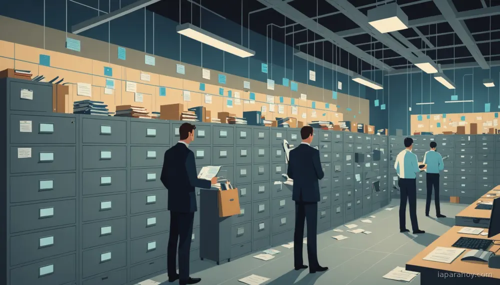 Ilustración generada con IA sobre: AWS Agent Registry: registro centralizado de agentes IA para empresas