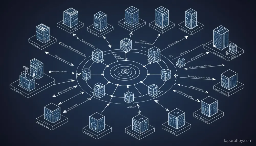 Ilustración generada con IA sobre: AWS Bedrock habilita agentes interactivos con capacidades stateful en MCP