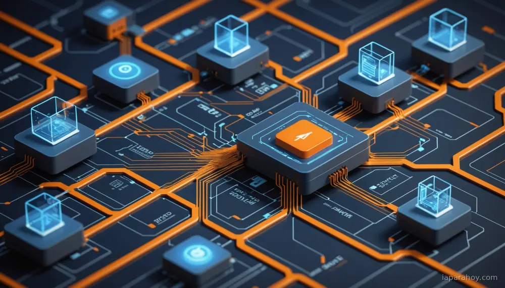 Ilustración generada con IA sobre: AWS SageMaker mejora agentes IA con fine-tuning por refuerzo verificable para llamadas de herramientas