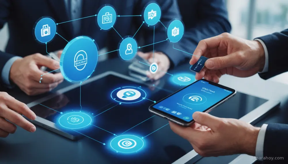 Ilustración generada con IA sobre: AWS lanza pagos autónomos para agentes IA con Coinbase y Stripe