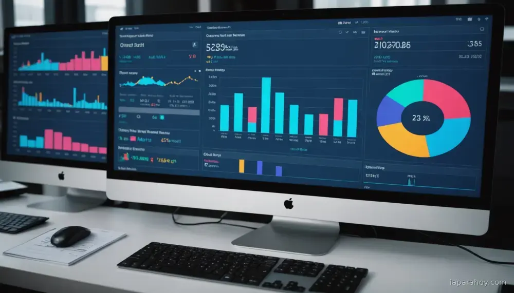 Ilustración generada con IA sobre: Amazon Quick genera dashboards completos desde prompts en lenguaje natural