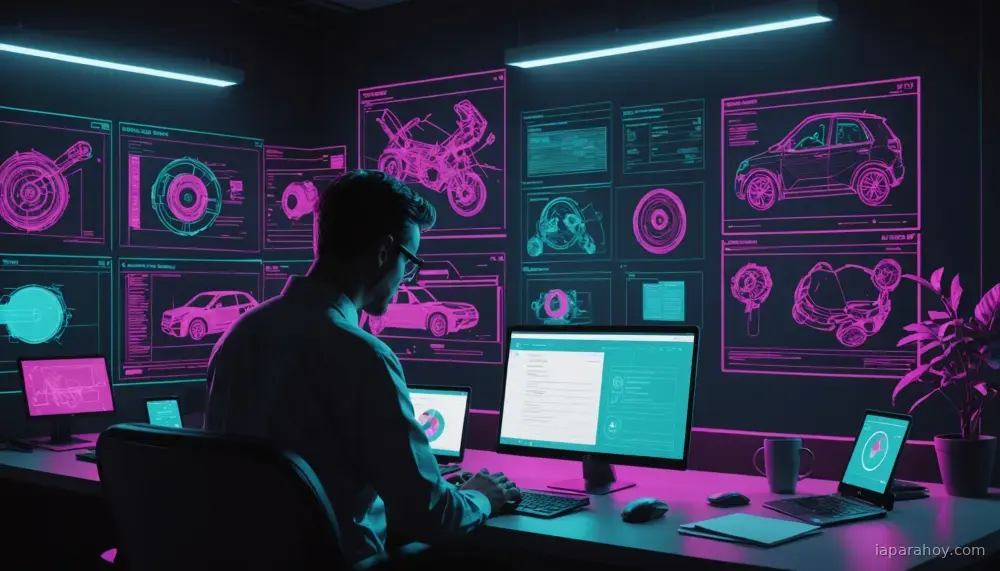 Ilustración generada con IA sobre: AWS y Strands automatizan reclamaciones de seguros con agentes e interacción de navegadores
