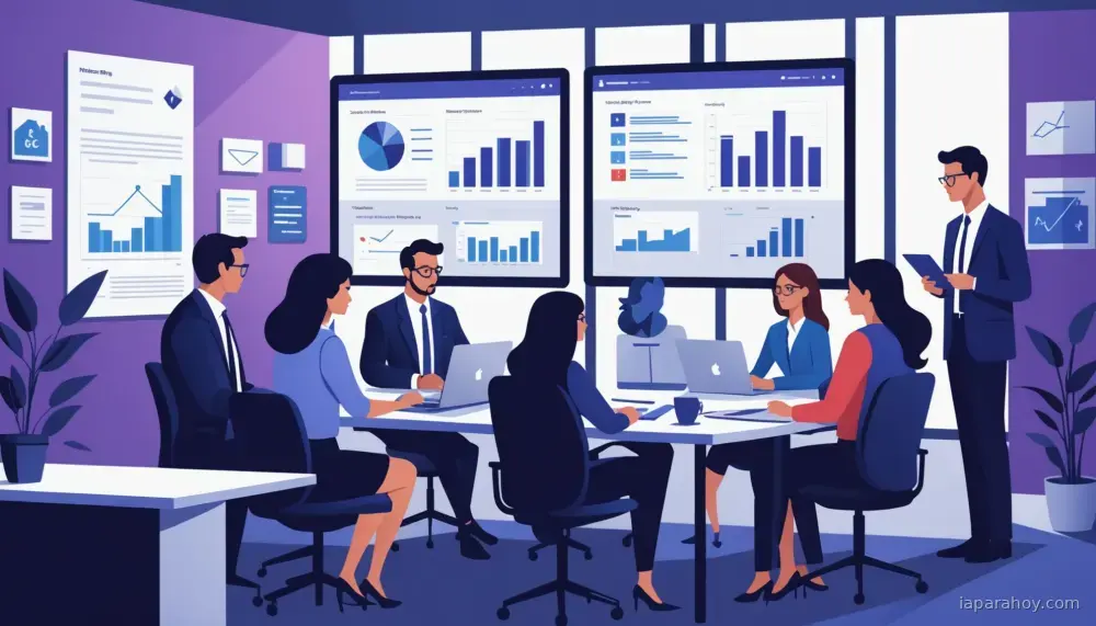 Ilustración generada con IA sobre: Adobe Marketing Agent se integra en Amazon Quick con Model Context Protocol