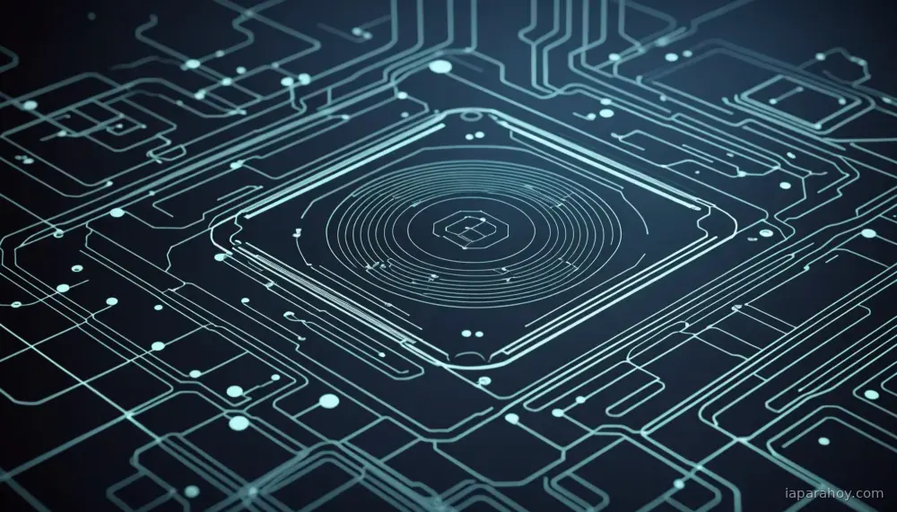 Ilustración generada con IA sobre: Anthropic confirma planes para desarrollar sus propios chips de IA optimizados para Claude