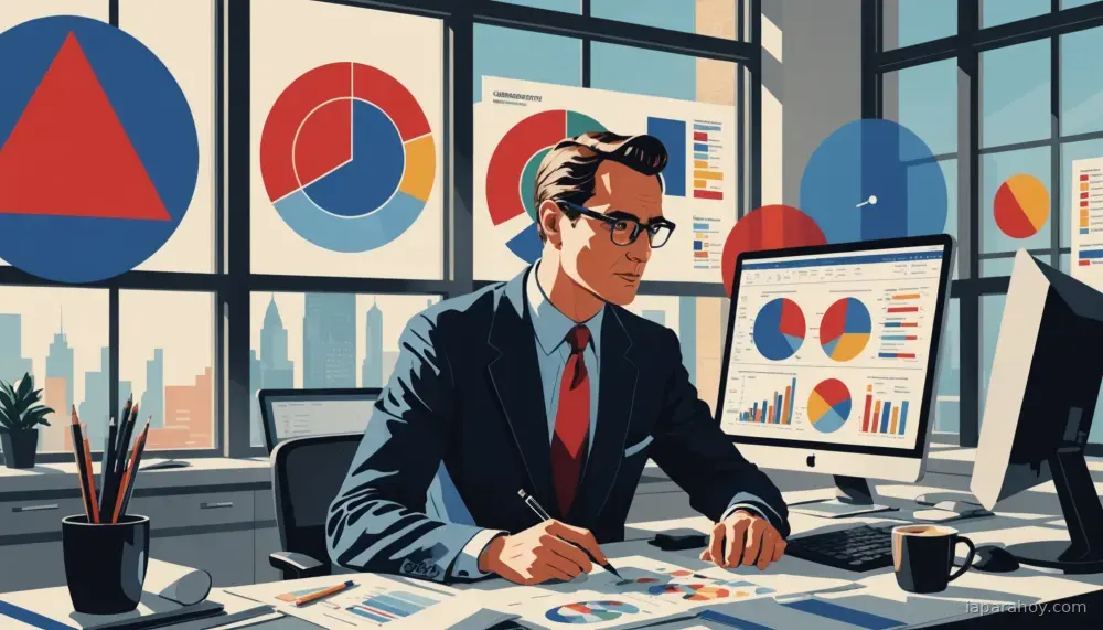 Ilustración generada con IA sobre: AWS Finance reduce análisis de clientes de 6 horas a 10 minutos con agentes en Amazon Quick