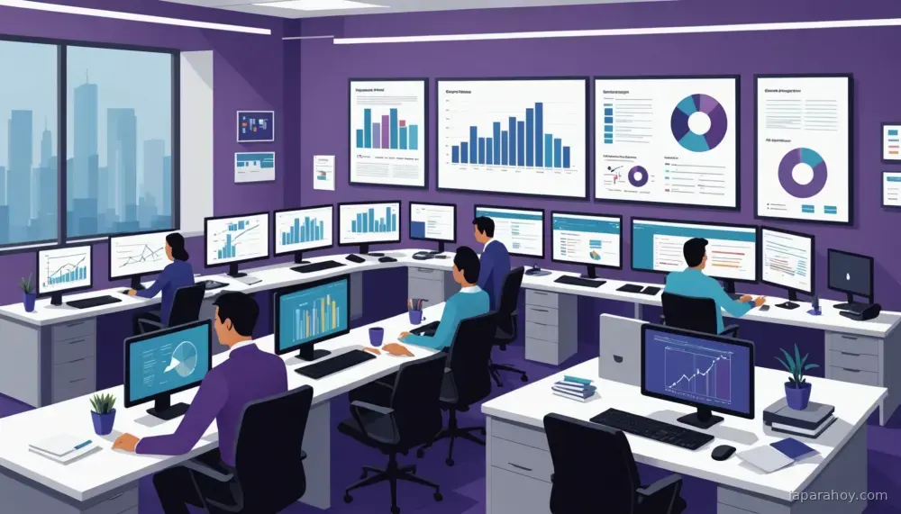 Ilustración generada con IA sobre: KTern.AI despliega agentes IA para transformaciones SAP en Amazon Bedrock AgentCore
