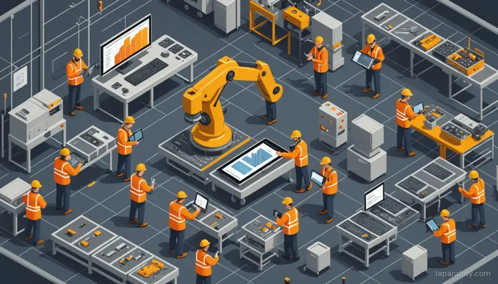 Ilustración generada con IA sobre: AWS lanza servidor MCP de visión para agentes IA con integración estandarizada