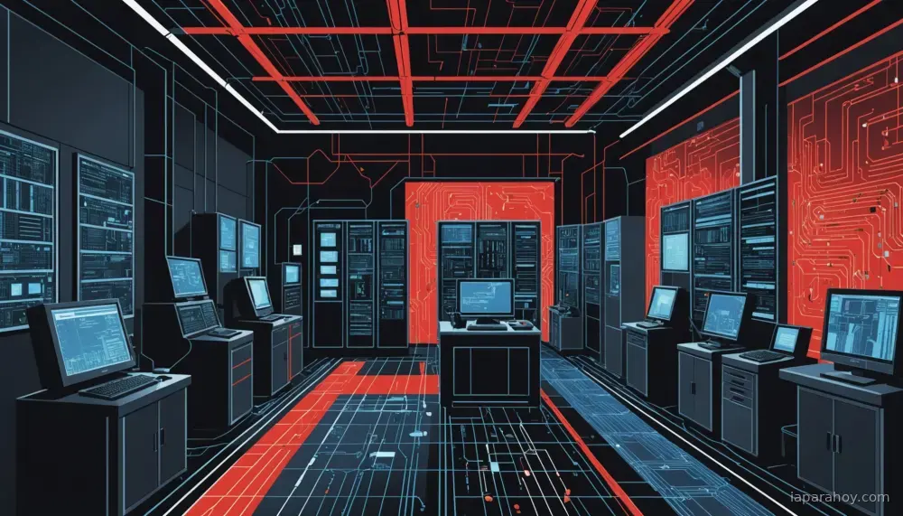 Ilustración generada con IA sobre: Zuckerberg defiende la distribución abierta de la superinteligencia artificial