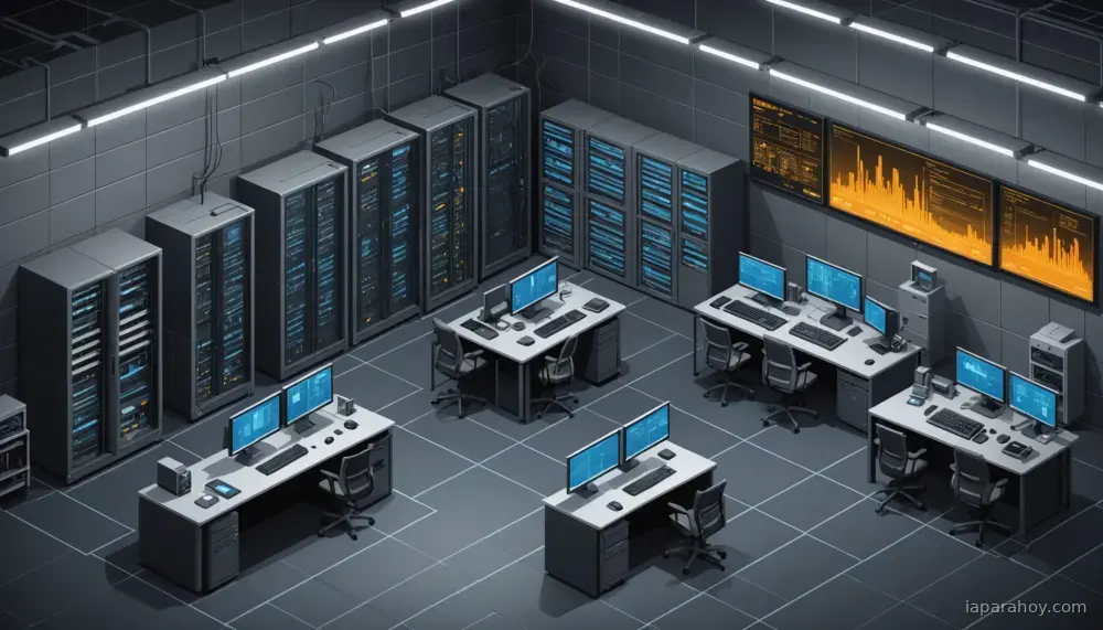 Ilustración generada con IA sobre: OpenAI lanza Daybreak Red y Daybreak Blue en Amazon Bedrock para ciberseguridad
