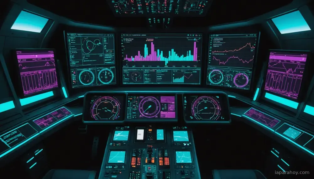 Ilustración generada con IA sobre: Panasonic Avionics reduce diagnóstico de sistemas de vuelo de horas a minutos con agentes de IA en AWS