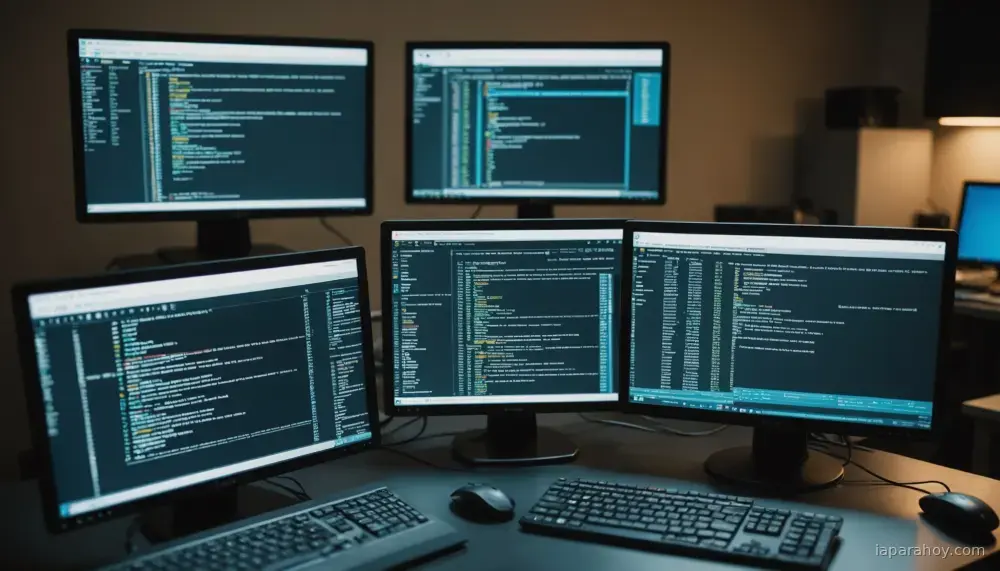 Ilustración generada con IA sobre: Linus Torvalds usa IA para resolver un error en Linux tras describir el proceso como «infernal»