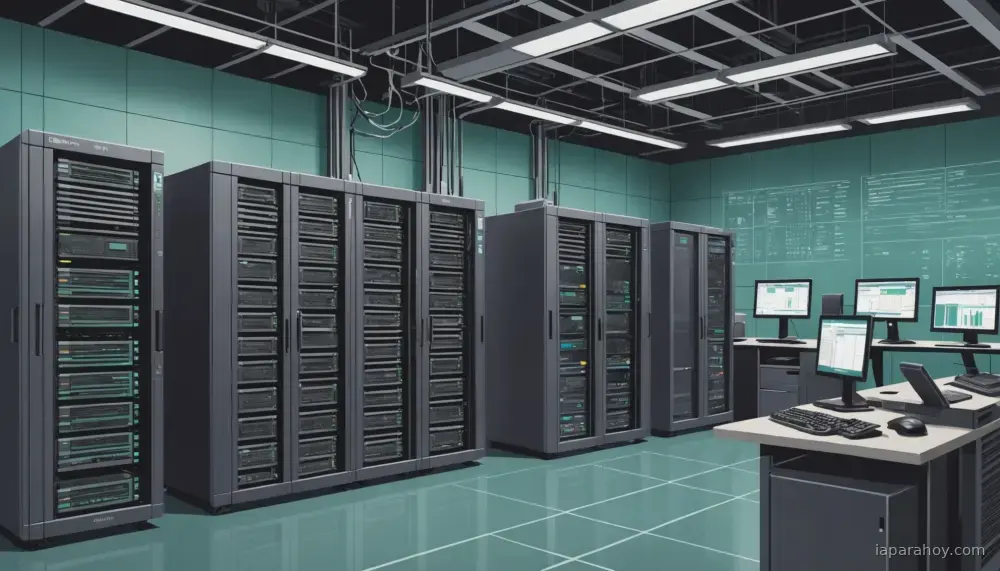 Ilustración generada con IA sobre: AWS lanza flujo de reportes gobernados con Quick Desktop y FSx para NetApp ONTAP
