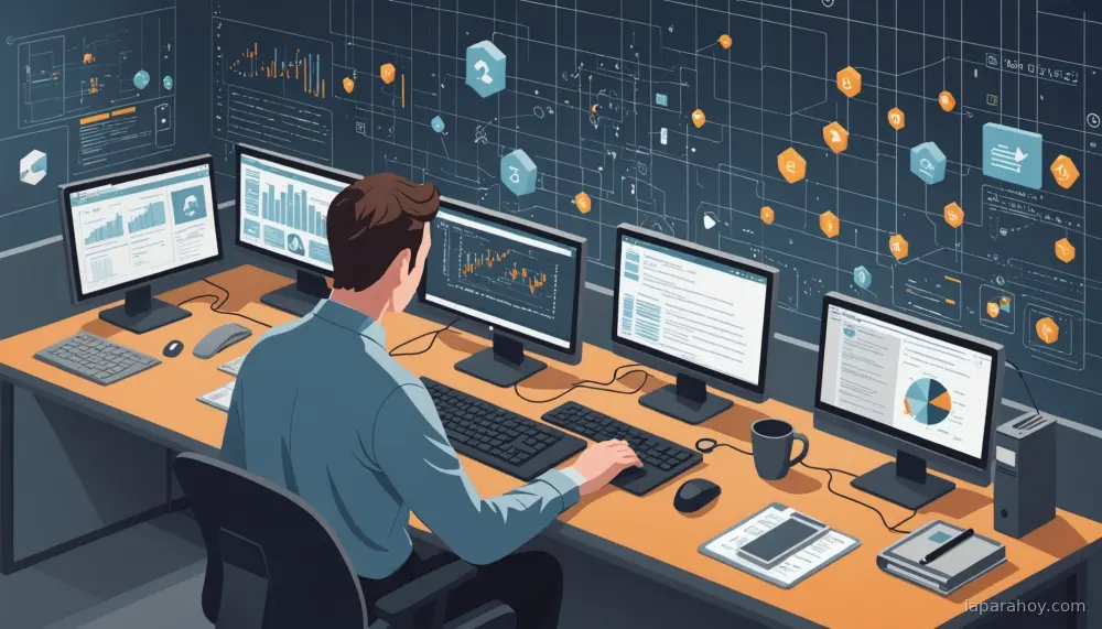 Ilustración generada con IA sobre: Investigadores hallan fallo de seguridad en Claude Cowork para exfiltrar archivos