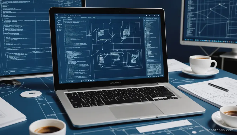 Ilustración generada con IA sobre: ggml.ai se integra con Hugging Face para impulsar la IA local