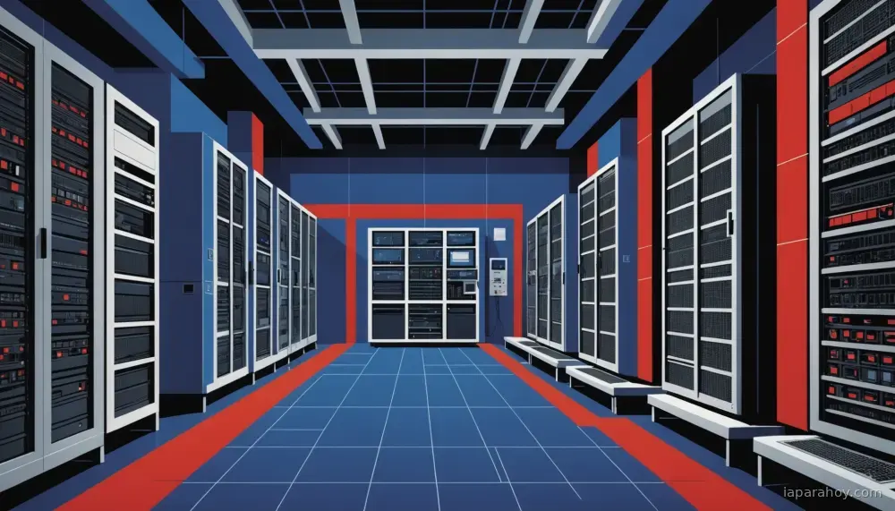 Ilustración generada con IA sobre: IBM lanza Granite 4.1, modelos LLM open source de 3B a 30B parámetros