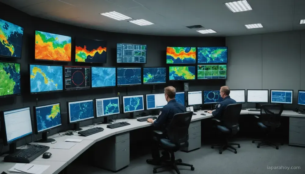 Ilustración generada con IA sobre: Startup argentina Satellites on Fire detecta incendios desde satélite más rápido que la NASA
