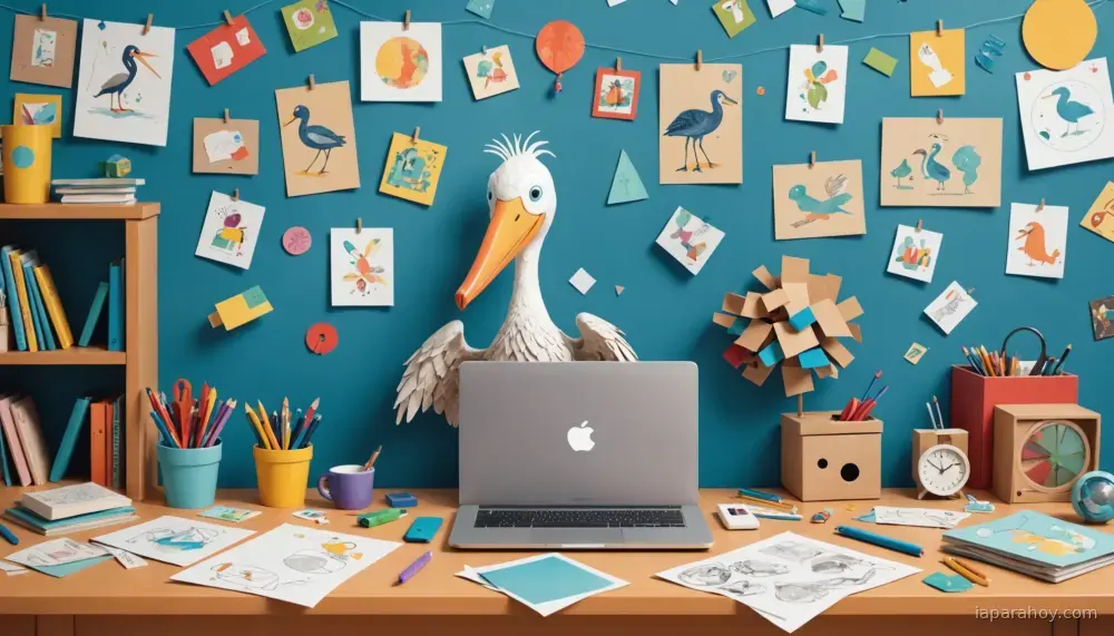 Ilustración generada con IA sobre: Codex Desktop permite crear mascotas animadas personalizadas con IA generativa