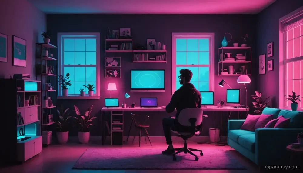 Ilustración generada con IA sobre: Los agentes de código hacen viable la automatización casera al reducir el coste de escribir software