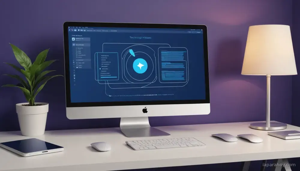 Ilustración generada con IA sobre: MiniMax-H3 disponible en MLX para ejecutar vídeo multimodal en Apple Silicon