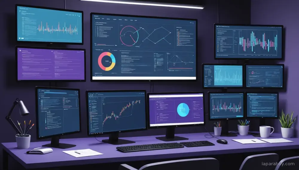 Ilustración generada con IA sobre: AMD logra 30% de ganancia de productividad con IA en desarrollo de software
