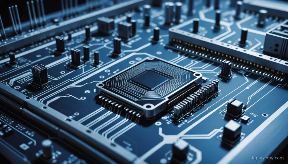 Ilustración generada con IA sobre: Astera Labs lanza Scorpio X, un switch PCIe alternativo a NVSwitch de Nvidia