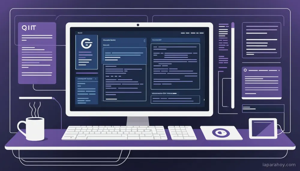 Ilustración generada con IA sobre: Microsoft revierte atribución automática de Copilot en VS Code tras crítica de desarrolladores