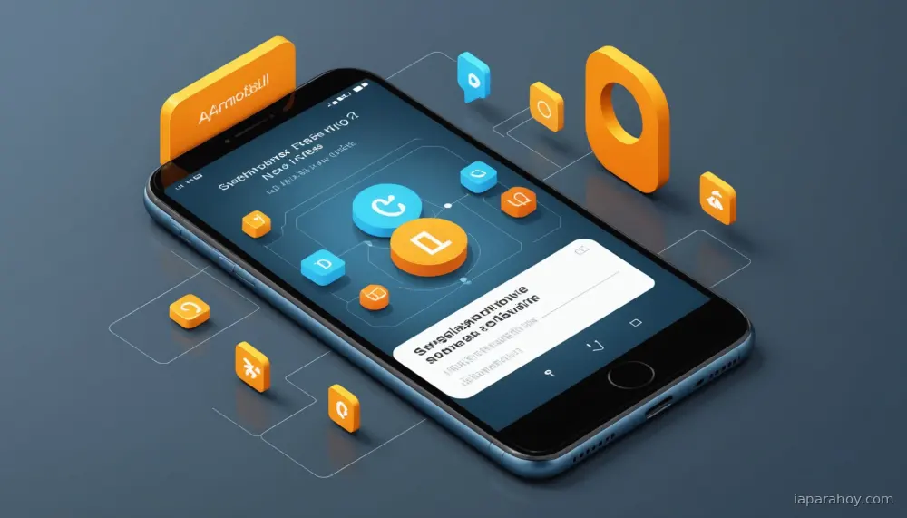 Ilustración generada con IA sobre: Organizaciones piden a Apple y Google retirar Grok de sus tiendas por generar imágenes explícitas