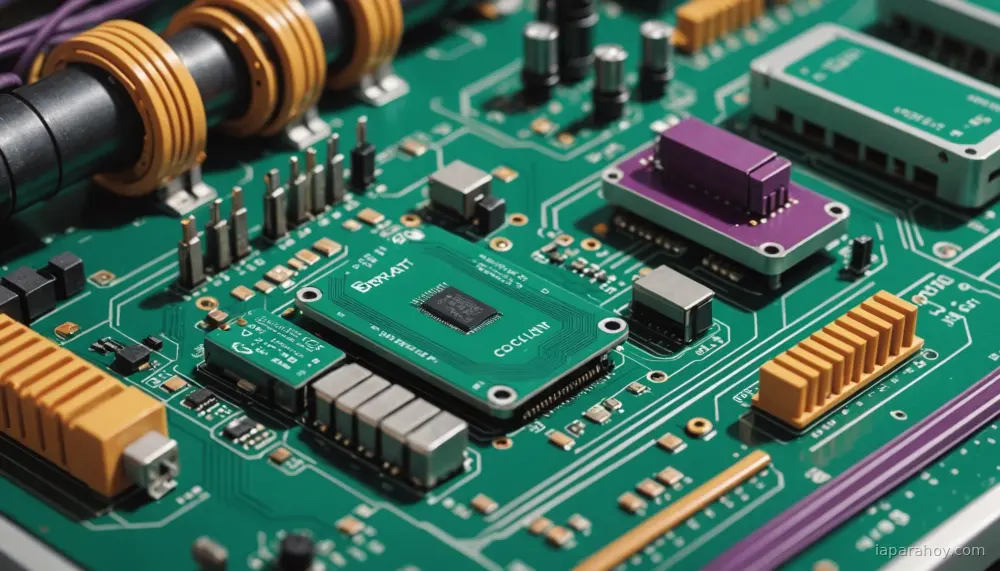 Ilustración generada con IA sobre: Raspberry Pi 5 lanza AI HAT+ 2 con acelerador de modelos de lenguaje local
