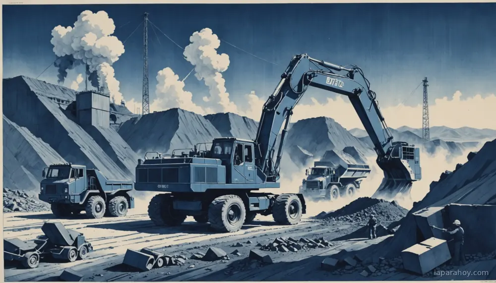 Ilustración generada con IA sobre: Escasez de cobre amenaza expansión de infraestructura de IA hasta 2040