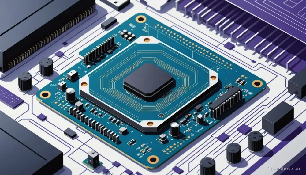 Ilustración generada con IA sobre: OpenAI presenta Jalapeño, su chip propio de inferencia con mayor eficiencia