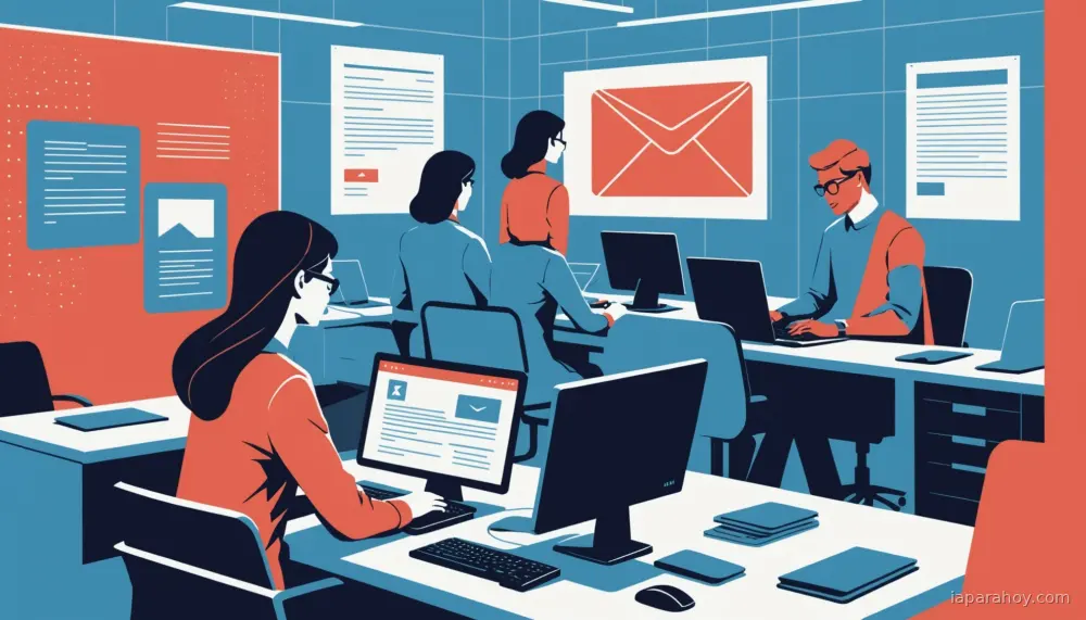 Ilustración generada con IA sobre: Microsoft Edge lanzará Copilot automáticamente en enlaces de Outlook