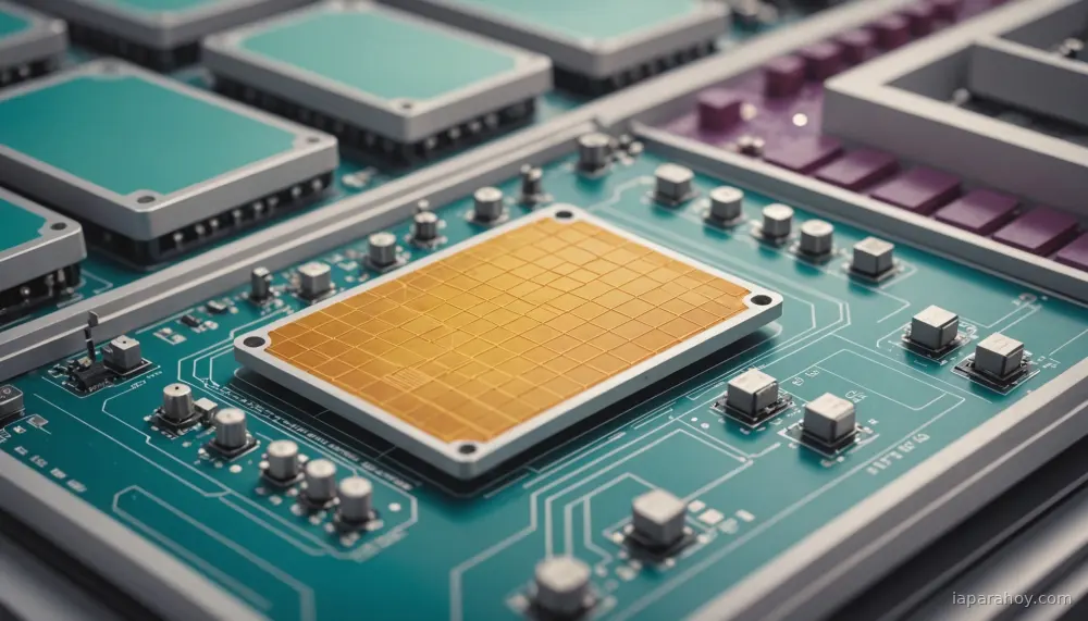 Ilustración generada con IA sobre: Startups de chips IA reciben $1.100M en financiación; MatX lidera con $500M