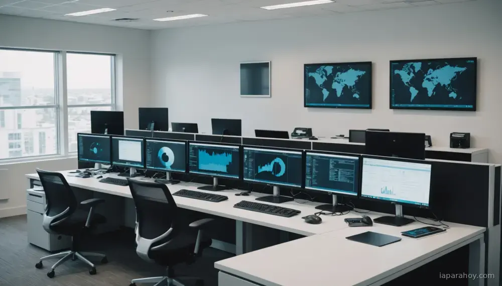 Ilustración generada con IA sobre: Google Cloud y Accenture crean unidad conjunta de ingenieros para acelerar adopción de Gemini Enterprise