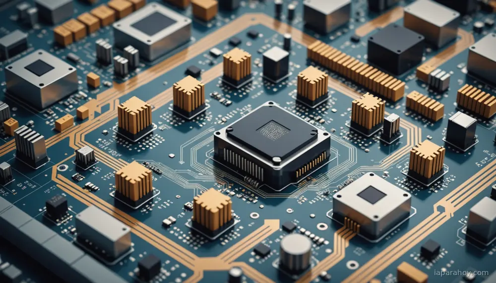 Ilustración generada con IA sobre: AMD presenta Ryzen AI 400 y AI Max+ para portátiles con IA local integrada en el CES 2026