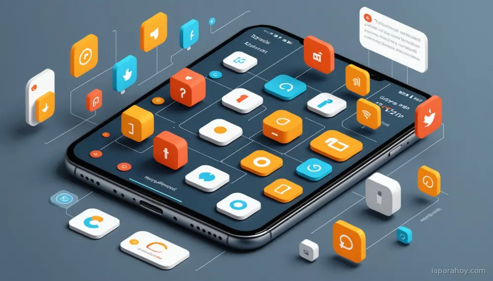 Ilustración generada con IA sobre: Apple planea Siri con Gemini desde febrero, con integración en nube de Google