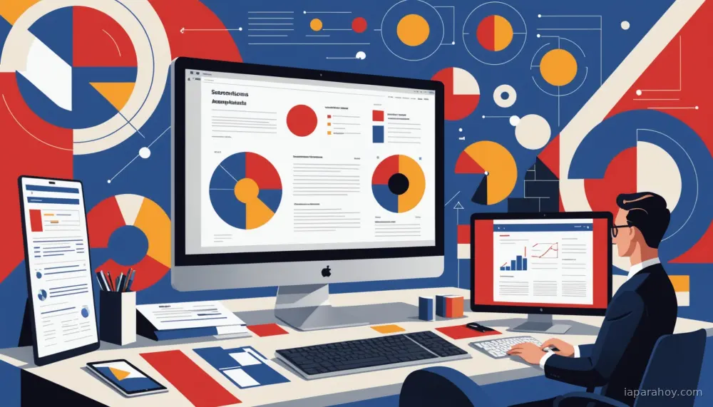 Ilustración generada con IA sobre: Microsoft lanza Publisher Content Marketplace para licenciar contenido en IA