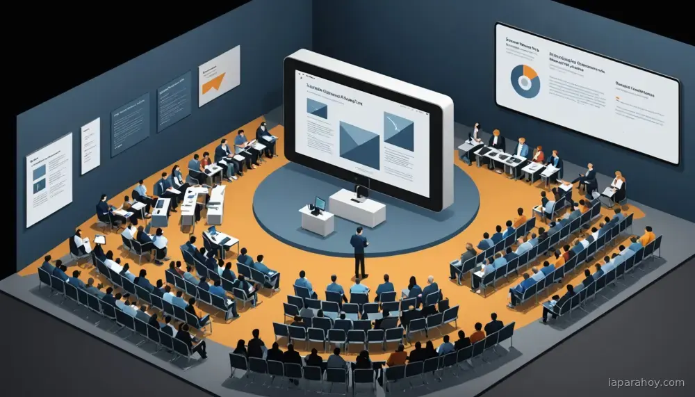 Ilustración generada con IA sobre: Apple presenta IA en Shortcuts y Safari: mejoras incrementales frente a la competencia