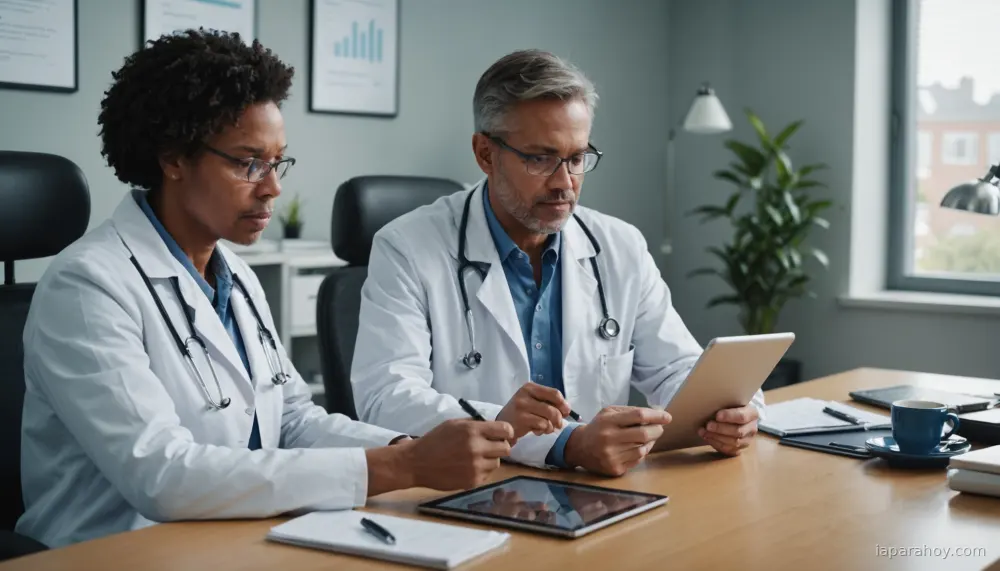 Ilustración generada con IA sobre: OpenAI lanza ChatGPT Health para conectar registros médicos a su chatbot