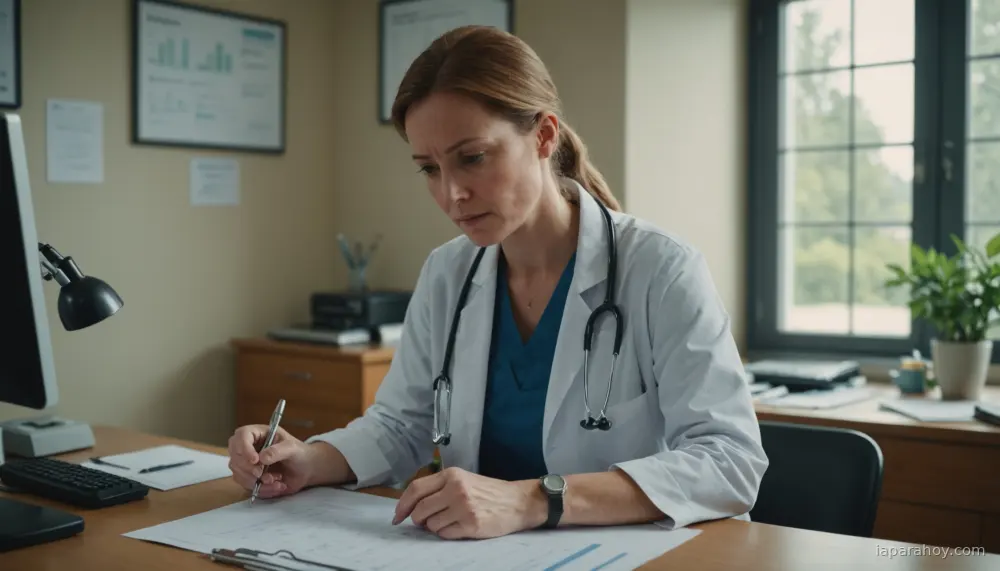 Ilustración generada con IA sobre: Google desactiva resúmenes de IA sobre salud tras hallarse información médica falsa