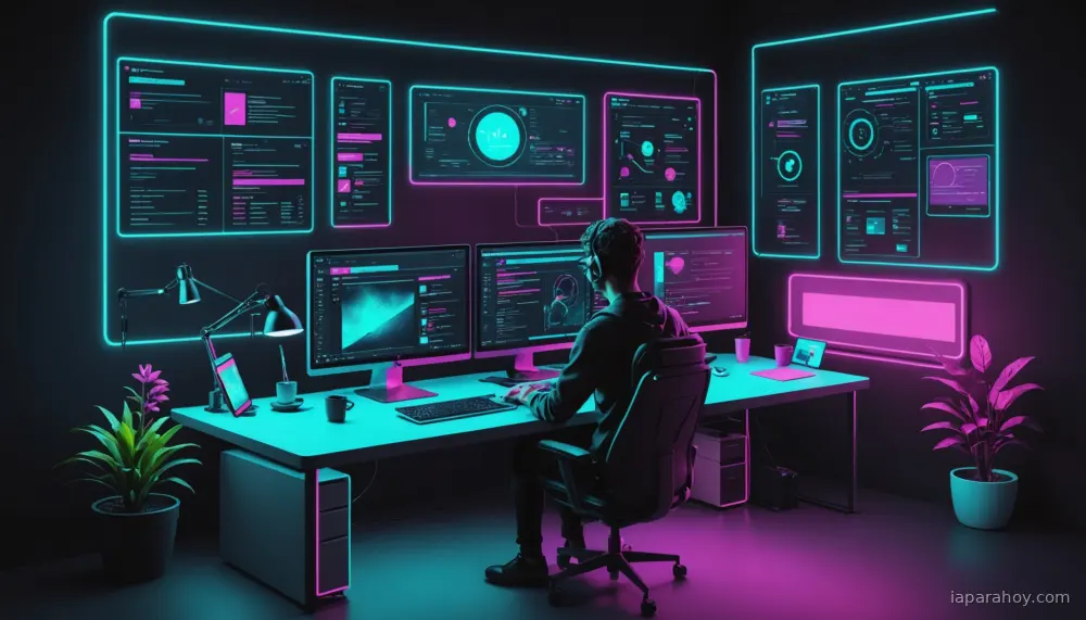Ilustración generada con IA sobre: eBay prohíbe agentes IA y chatbots sin autorización en respuesta al comercio agencial