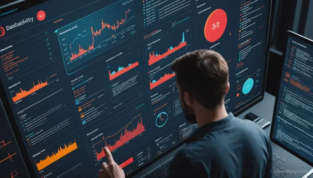 Ilustración generada con IA sobre: Mozilla detecta 271 vulnerabilidades en Firefox usando IA de Anthropic Mythos